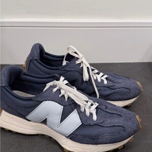 New Balance Blue and White Athletic Shoes